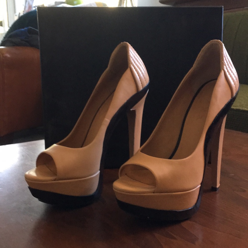 LAMB Clive Heels in Natural